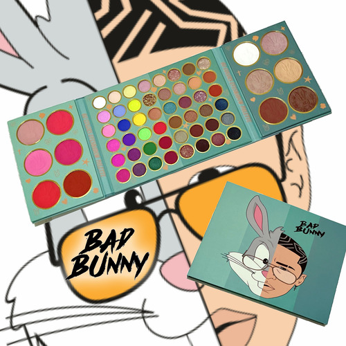 Paquete De Maquillaje Bad Bunny Modelo #1 Mujer Bella