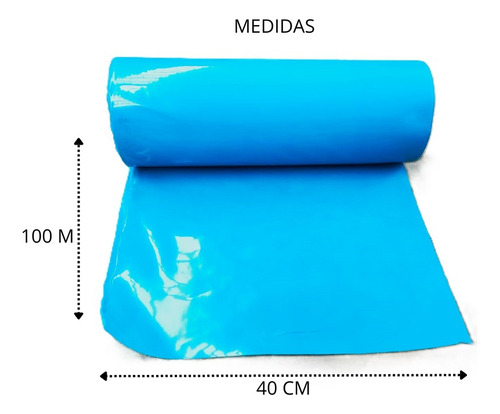 Trampa Rollo Azul Insecto 40cm X 100m