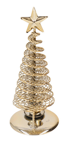 Candelabro De Árbol De Navidad De Metal Con Forma De Candela
