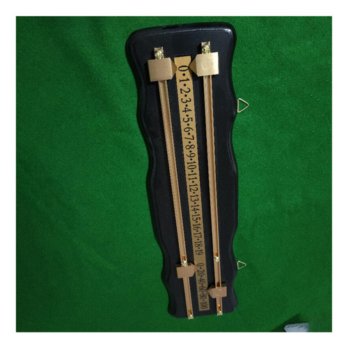 Snooker Billiard Score Board Contadores Shuffleboard Negro