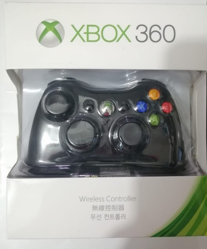 Control Inalámbrico De Xbox 360 Negro Obsequio Pilas Duracel