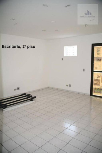 Imagem 12 de 28 de Salão, Ponto, Sobrado, Comercial Par Alugar Em Moema, 1555 M² Útil, 500 M² Total, 20 Vagas De Garagem, São Paulo. - Sl0193