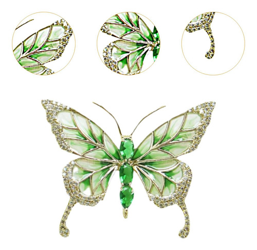 Decoración De Broche De Mariposa, Joyería De Traje De