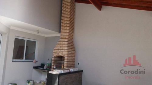 Imagem 3 de 16 de Casa Com 3 Dormitórios À Venda, 126 M² Por R$ 480.000,00 - Parque Universitário - Americana/sp - Ca2539