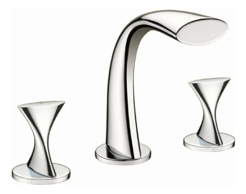 Grifo Para Lavabo De Baño (2 Asas)