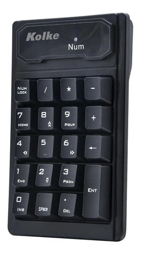 Teclado Numerico Kolke Ktn-544 Inalambrico Numeros Pc Notebook