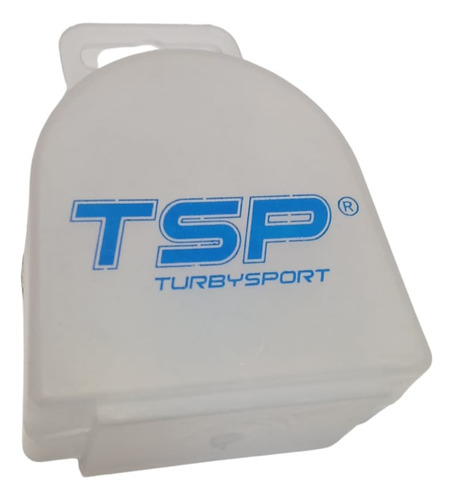 Protector Bucal Con Estuche Tsp Junior Color Azul