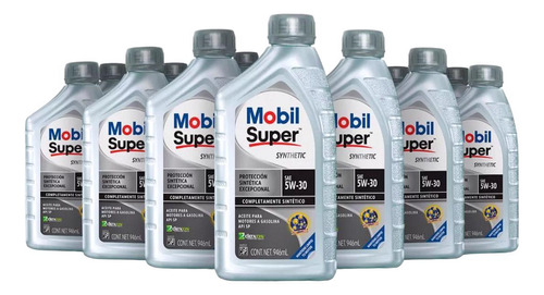 Mobil Super Synthetic 5w-30 12x0.946l Mobil 124996