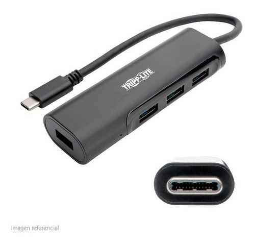 Hub Usb Type-c, Portátil Tripp-lite 4 Puertos Usb 3.1