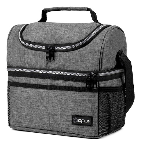 Bolso Lonchera Opux Heather Grey