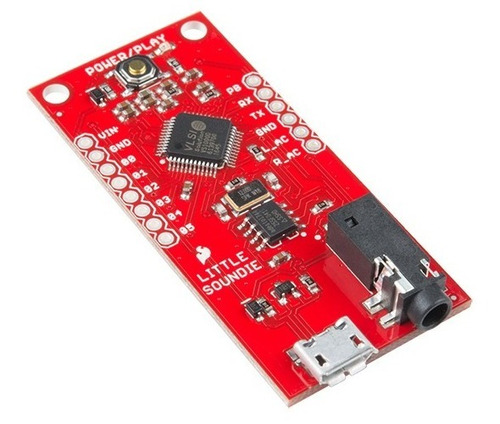 Reproductor De Audio Sparkfun Little Soundie Dev-14006 Roh5