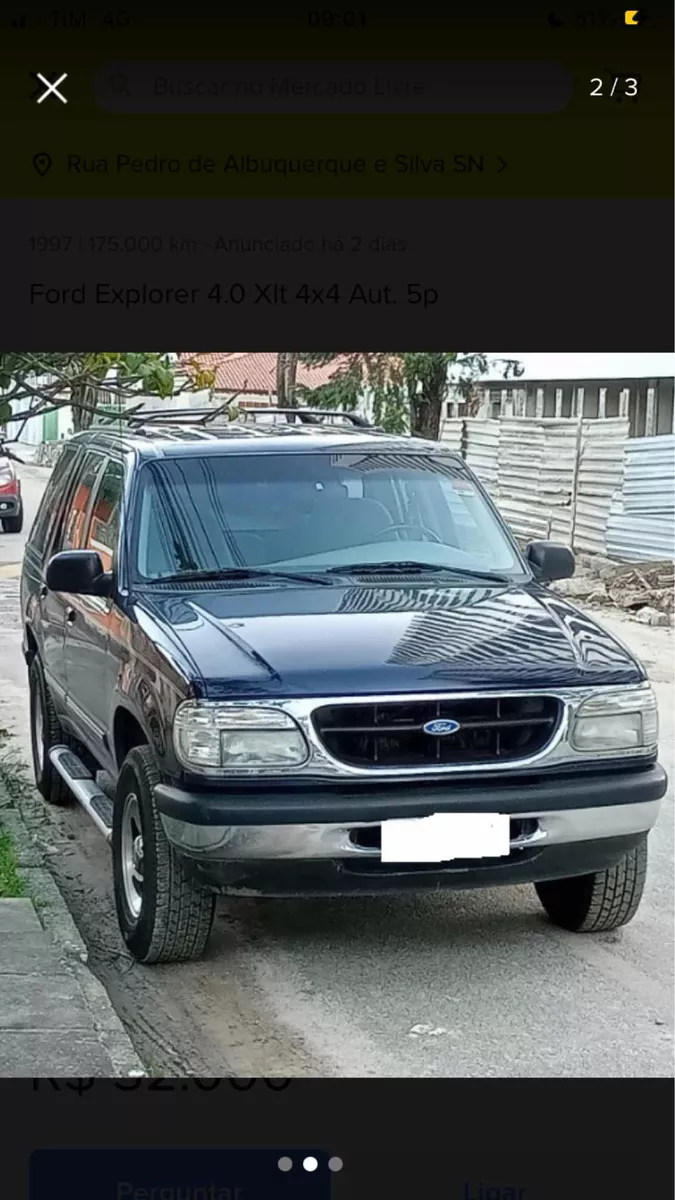 Ford Explorer 4.0 Xlt Mecânica