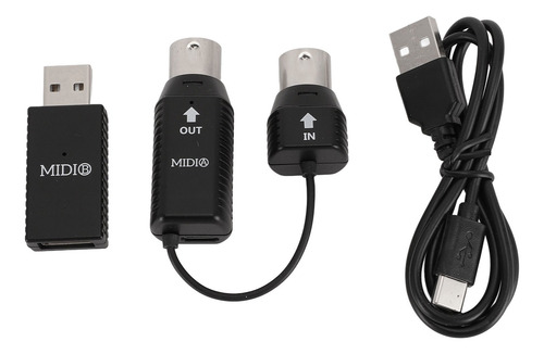 Adaptador Midi Sem Fio Professional Para Controlador Usb Par