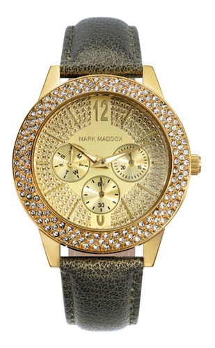Reloj Mark Maddox Mujer De Lujo En Cuero