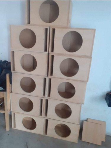 Cajas Standar Acustica Para Subwoofer De 12 / Mdf18