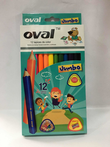 12 Colores Jumbo