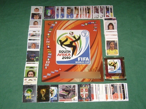 Album Panini Copa Mundial Sudáfrica 2010 Messi Cr7 Completo