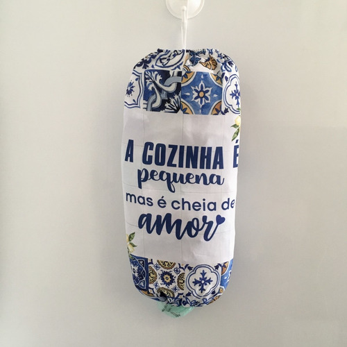 Imagem 3 de 6 de Puxa Saco Divertido De Cozinha - Cozinha Cheia De Amor