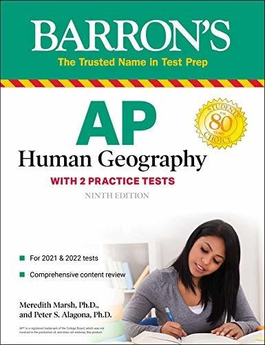 Book : Ap Human Geography With 2 Practice Tests (barrons...