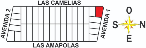 Lote Las Amapolas Entre Av. 1 Y Av. 2 - Costa Del Este - B667