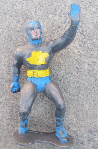 Vintage Figura Bootleg De Batman Hecha En Mexico