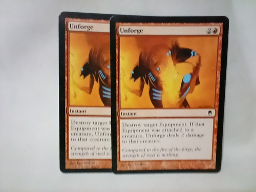 Magic The Gathering Lote De 18 Tarjetas Mtg Darksteel 2004 (Usado)