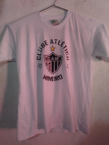 Camiseta Atlético Mg Galo Cam Tamanho M 70cm X 52cm