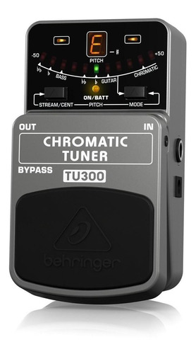 Pedal Behringer Tu300 Afinador Cromatico Guitarra Bajo