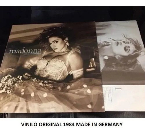 Vinilo Madonna Like A Virgin Lp 1984 Material Girl