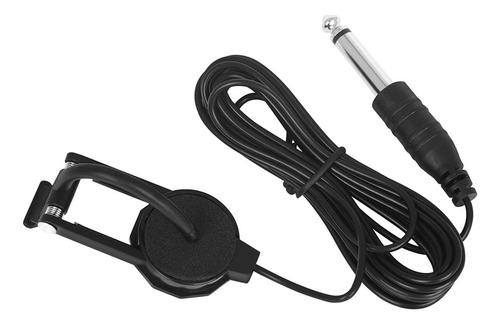 Micrófono Con Clip, Pastilla Piezoeléctrica, Pastilla De