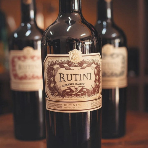 Vino Rutini Cabernet Malbec 750ml Botella Tinto 01almacen