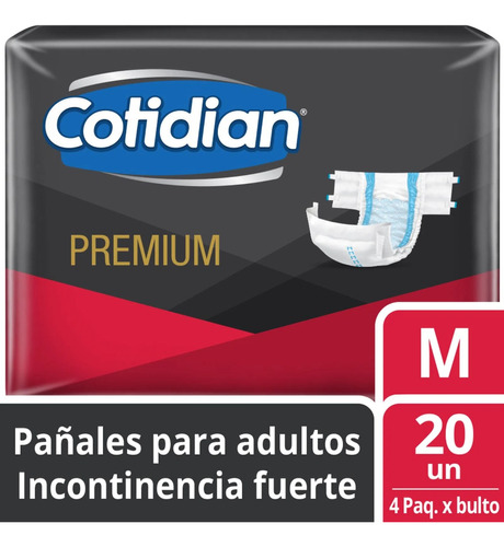 4 Pqt Pañal Adulto Cotidian Premium Elige