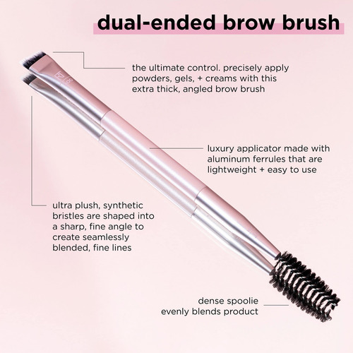 Brocha Para Cejas Real Techniques Para Dar Forma Y Rellenar