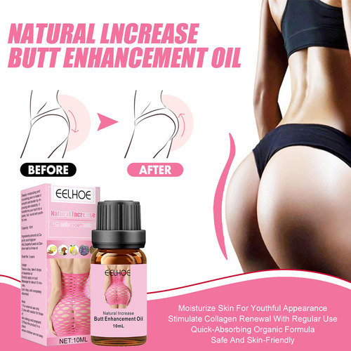 4×aceite Reafirmante Y Realzador Glúteos En Forma U Que