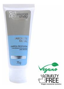 Sabonete Facial Hipoalergênico Alergoshop - 75g