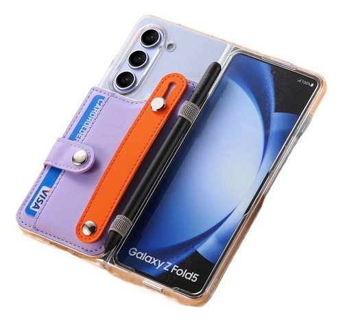 Suitable For Samsung Galaxy Z Fold 5 5g Card Protection Case