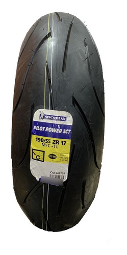 Pneu Traseiro Bi-composto 190/55-17 Pilot Power 2ct Michelin