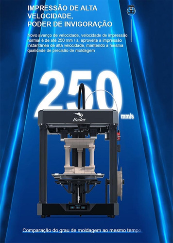 Impressora 3d Fdm Creality Ender-7 1001020220 Cor Preto 110v/220v