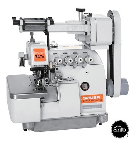 Overlock Siruba Original Pega Elástico 4hilos - Casa Siritto