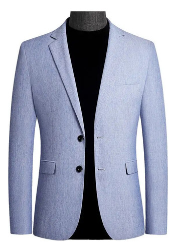 Chaqueta Tipo Blazer Para Hombre, Ropa Urbana, Casual De Neg