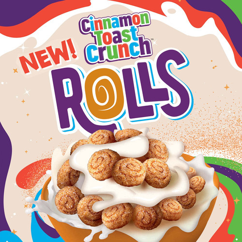 Cinnamon Toast Crunch Cereal De Desayuno Cinnaroll, Caja De