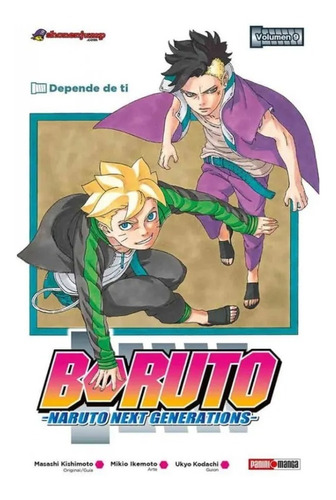 Boruto Naruto Next Generation Tomo N.9  Panini Manga        