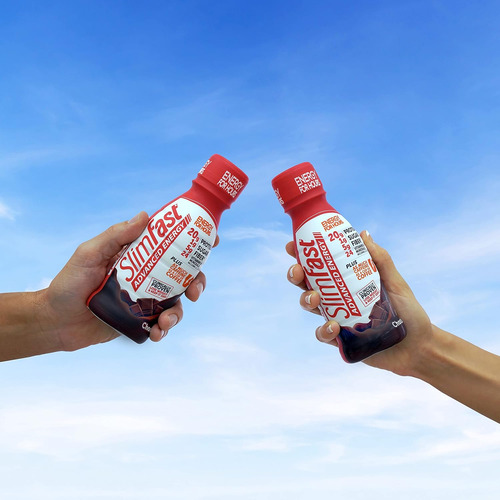 Batido De Chocolate Slimfast Advanced Energy Rich Reemplaz