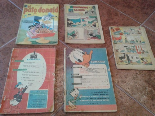 Lote El Pato Donald + Supernúmeros + La Gran Historieta