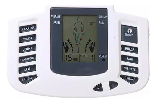 Electroestimulador Muscular Personal Digital Terapia Pads