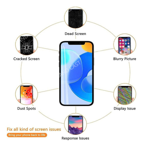 Pantalla Lcd Táctil para iPhone 14 Pro Max Xdr Display Full Hd, Land Cast color negro