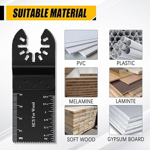 Pack 20 De Cuchillas De Corte De 32 Mm Para Sierra Universal