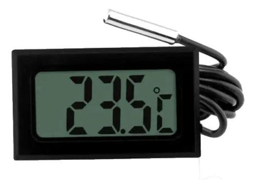 Mini Termómetro Digital Lcd Con Sonda Impermeable Blanco
