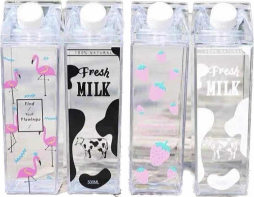 Botella Para Agua Vaso Cilindro Termo Tipo Tetrapak Mayoreo