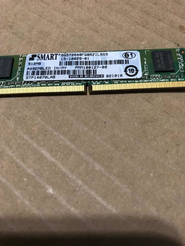 Memoria Cisco 512 Min Pc2-5300 Ddr2-667mhz (Usado)
